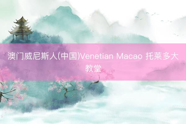 澳门威尼斯人(中国)Venetian Macao 托莱多大教堂