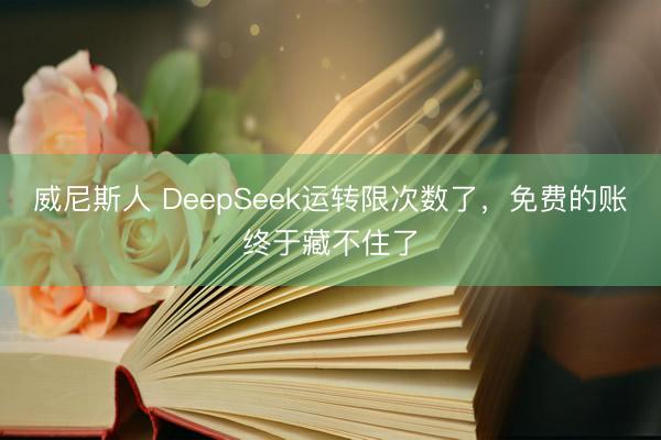 威尼斯人 DeepSeek运转限次数了，免费的账终于藏不住了